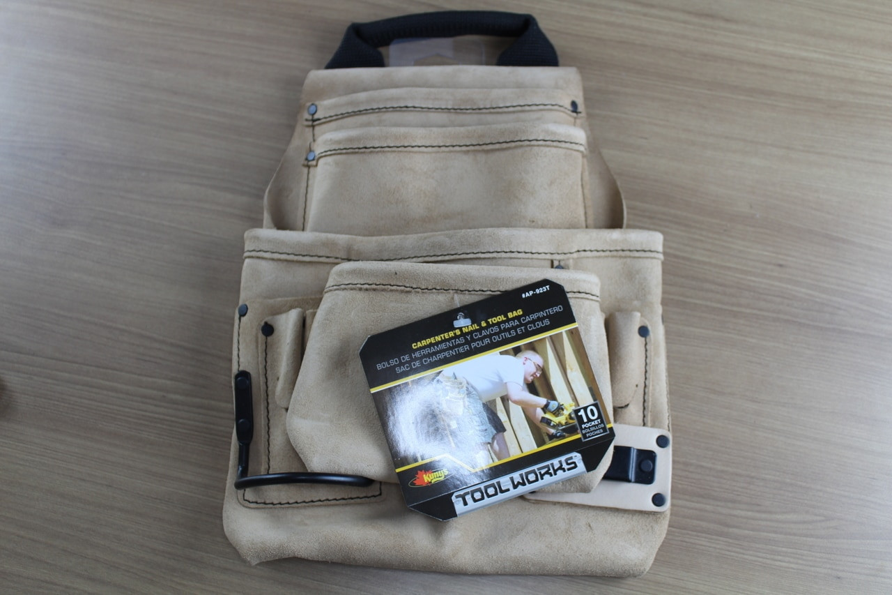 【完売】laau nail original tool bag Kuny's 7 Pocket Construction Worker's Ballistic Nylon Nail & Tool