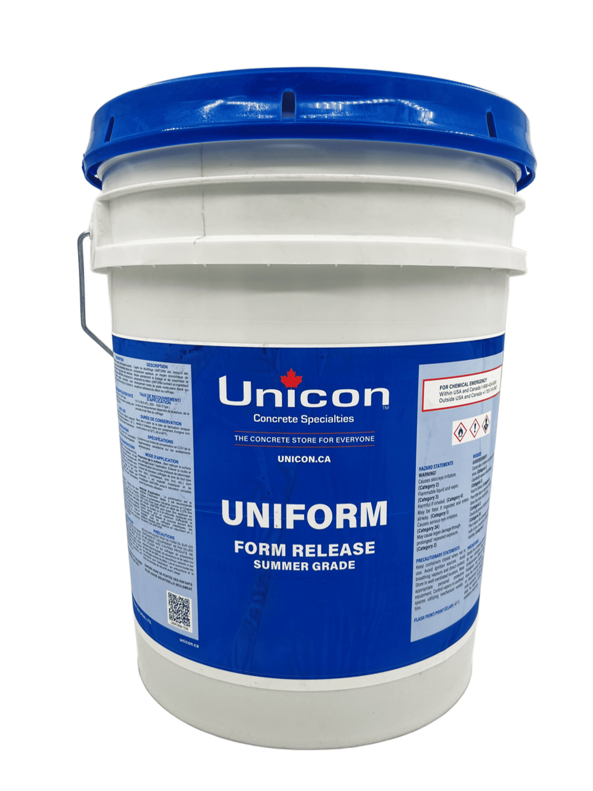Uniform Form Oil - Unicon Concrete Specialties