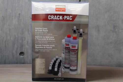 Crack Pac Injection Kit Crack-Pac® Injection Epoxy - Unicon Concrete Specialties