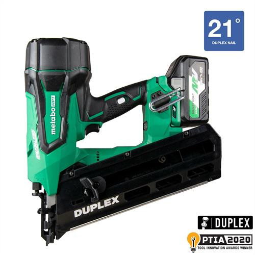 MultiVolt™ 36V 3-1/2" 21° Cordless Duplex Nailer