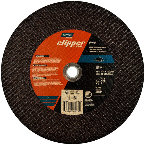 Reinforced High-Speed Cutoff Wheel