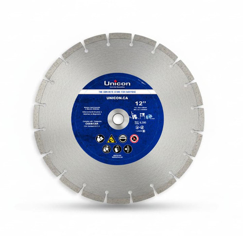 12" Unicon Segmented Blade General Purpose(Dry/Wet)