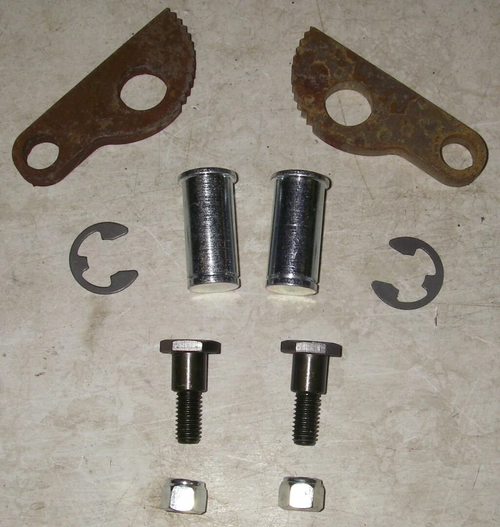 Jaw Kit - Replacement Jaws 3/8" Set of 2 with Hardware for Single Blade Link Arms (JJ0100/200) JackJaw