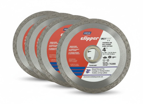 DIAMOND BLADE CONTENDER 4" CONTINUOUS RIM