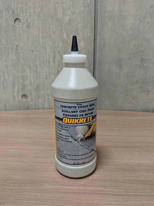 Gray Concrete Crack-Seal