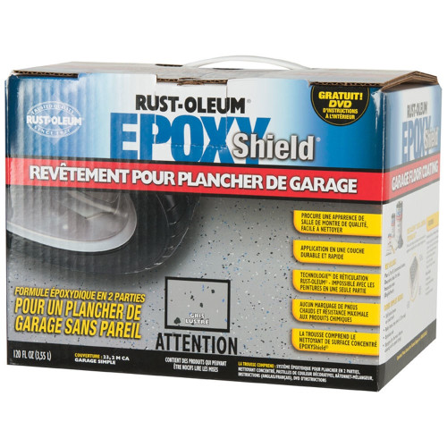 Shield Coat Grey Epoxy Coating for Garages and Concrete Floors