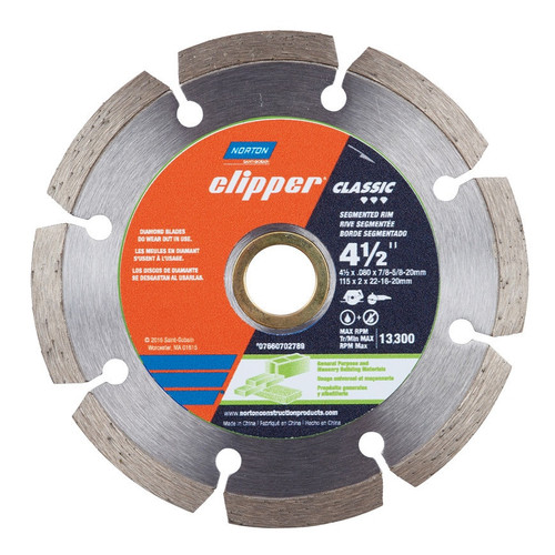 Clipper Classic Segmented Rim Blade (4.5")