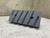 Rubbing Brick (Red Handle, Fluted)