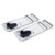 30" x 10" Plastic Concrete Sliders