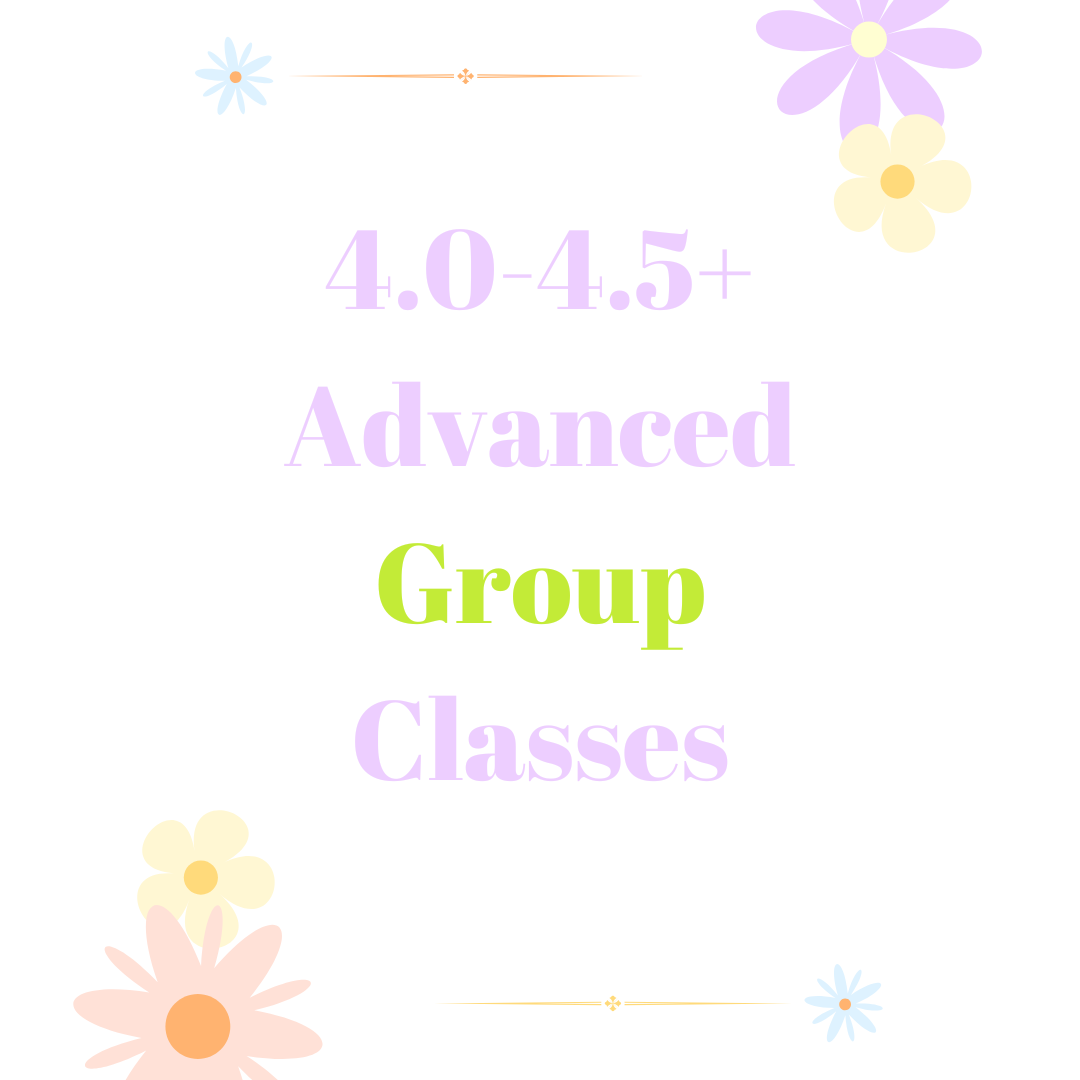 4.0 (Advanced) Classes