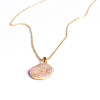 SIF Jakobs Pendant Monterosso - 18K Rose Gold Plated With White Zirconia (45cm)