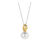 TI SENTO - Milano Gold plated silver Pendant White Peal