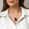 TI SENTO - Milano Dark Brown Stone Pendant