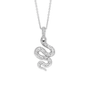 TI SENTO - Milano Silver Snake Necklace