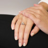 TI SENTO - Milano Silver Platinum Plated Ring