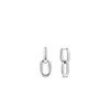 TI SENTO - Milano Chain Link Silver Rhodium Earrings