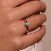 TI SENTO - Milano Turquoise Round Stone Ring