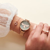 Olivia Burton Lucky Bee, Grey Dial & Rose Gold Mesh