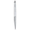 Swarovski Crystalline Nova ballpoint pen Silver Tone, Chrome plated