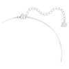 Swarovski Attract Pendant White, Rhodium plated