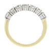 18ct Yellow Gold Diamond 1.03ct 7 Stone 4 Claw Eternity Ring