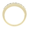 18ct Yellow-Gold Diamond 0.51ct Princess Cut Channel Set Eternity Ring