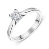 Platinum 0.30t Diamond Brilliant Cut Solitaire Ring