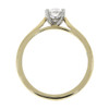 18ct Yellow Gold Diamond 0.30ct Solitaire Oval Cut Ring