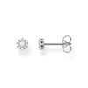 Thomas Sabo Ear studs silver white stones