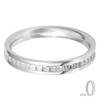 18ct white gold Diamond Set Wedding Ring