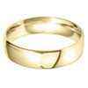 9ct yellow gold wedding band width 6mm