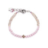 COEUR DE LION  rose gold pink beadsbracelet