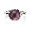 Fiorelli Silver Round Amethyst Ring size 52