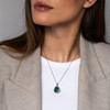 TI SENTO - Milano Pendant smoky grey green stone