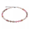 Coeur De Lion Crystals & Pearls Pink & White Necklace