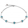 COEUR DE LION blue stainless steel necklace