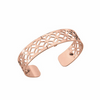 Les Georgettes Alhambra bracelet 14 mm Rose gold finish