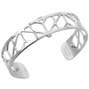 Les Georgettes Amour Bracelet 14 mm Silver finish