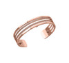 Les Georgettes Paralleles Bracelet 14 mm Rose gold tone finish