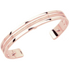 Les Georgettes Paralleles Bracelet 8 mm Rose gold finish