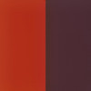 Les Georgettes Fluid perspex insert - Rings Orange Red / Pink Brown