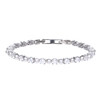 Tennis Bracelet With Pearl & Diamonfire Zirconia