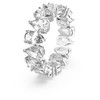 Swarovski Vittore ring Drop cut, White, Rhodium plated