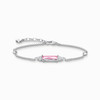 Thomas Sabo  Bracelet with pink and white stones silver