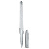 Crystalline Nova rollerball pen Silver Tone, Chrome plated