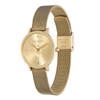 Signature 28mm Bee Ultra Slim Gold Mesh Watch