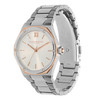 Sports Luxe 33mm Hexa White, Carnation Gold & Silver Bracelet Watch