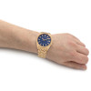 Mens Citizen Eco-Drive Watch Gold Tone Bracelet Watch