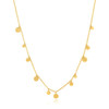 Ania Haie Gold Geometry Mixed Discs Necklace