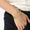 Mens BOSS Kassy Light Yellow Gold IP Bracelet